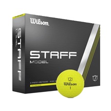 Wilson Staff Model Golfbälle, gelb