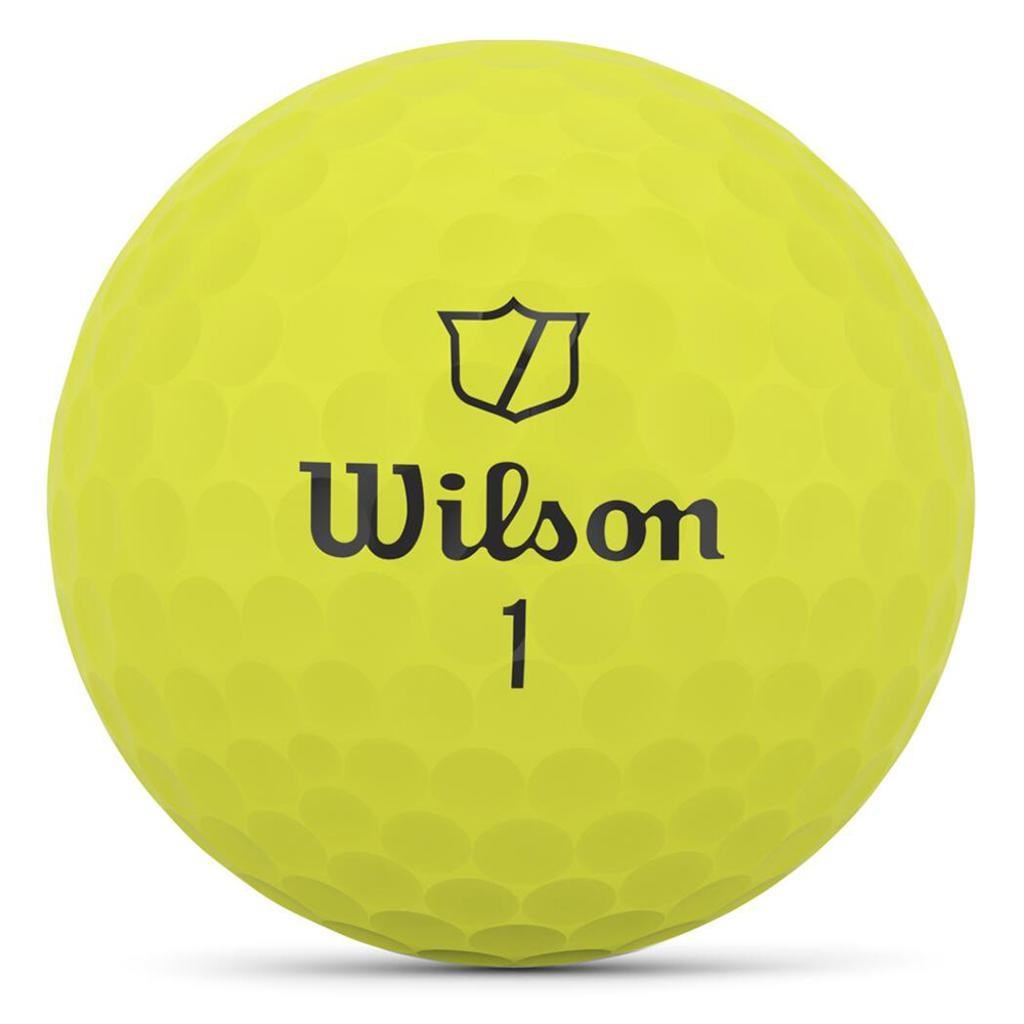 Wilson Staff Model Golfbälle, gelb