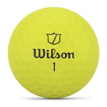 Wilson Staff Model Golfbälle, gelb