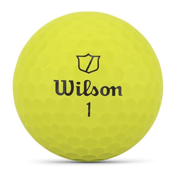 Wilson Staff Model Golfbälle, gelb