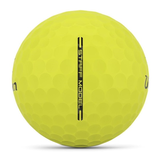 Wilson Staff Model Golfbälle, gelb