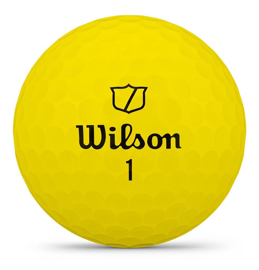 Wilson Triad Golfbälle, gelb