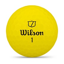 Wilson Triad Golfbälle, gelb