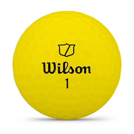 Wilson Triad Golfbälle, gelb