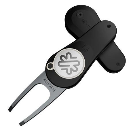Pitchfix Original Pitchgabel mit Ballmarker, schwarz