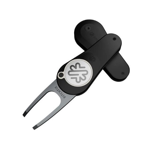 Pitchfix Original Pitchgabel mit Ballmarker, schwarz