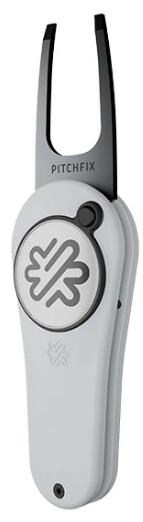 Pitchfix Original Pitchgabel mit Ballmarker, weiss