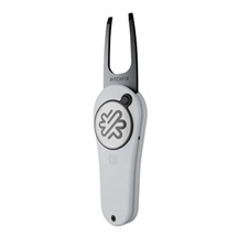 Pitchfix Original Pitchgabel mit Ballmarker, weiss