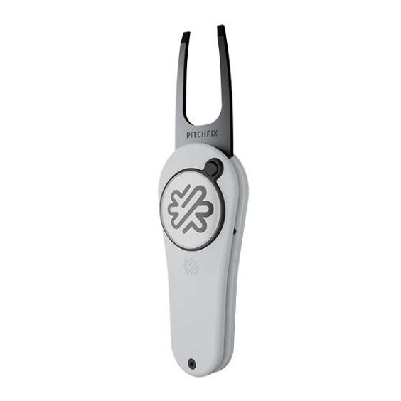 Pitchfix Original Pitchgabel mit Ballmarker, weiss