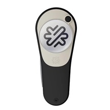Pitchfix Icon Pitchgabel mit Ballmarker, Schwarz