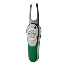 Pitchfix Icon Pitchgabel mit Ballmarker, grün