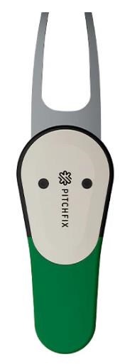 Pitchfix Icon Pitchgabel mit Ballmarker, grün