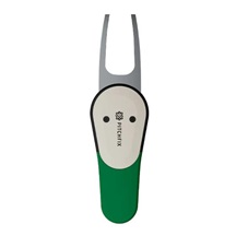 Pitchfix Icon Pitchgabel mit Ballmarker, grün