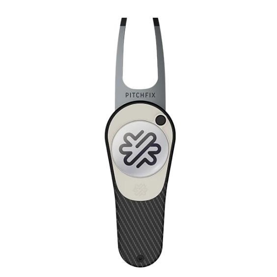 Pitchfix Icon Pitchgabel mit Ballmarker, Carbon