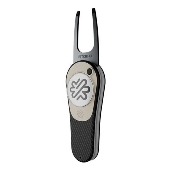 Pitchfix Icon Pitchgabel mit Ballmarker, Carbon