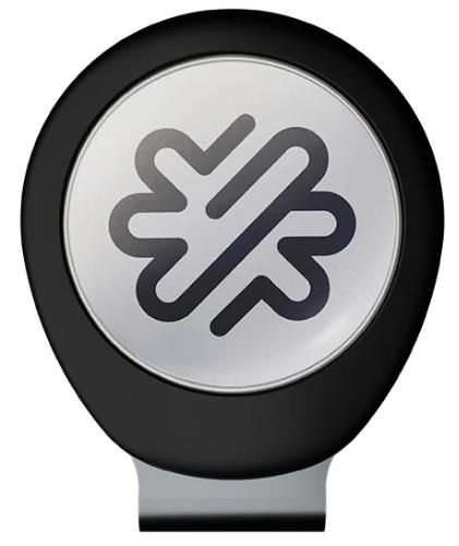 Pitchfix Schwarz Golf Magnetic Cap Clip mit Ballmarker