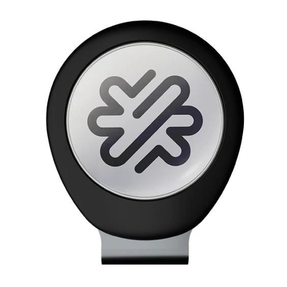 Pitchfix Schwarz Golf Magnetic Cap Clip mit Ballmarker