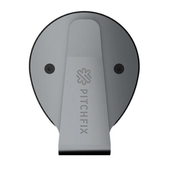 Pitchfix Schwarz Golf Magnetic Cap Clip mit Ballmarker