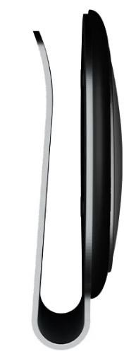 Pitchfix Schwarz Golf Magnetic Cap Clip mit Ballmarker