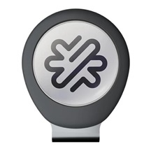 Pitchfix Gun Metal Golf Magnetic Cap Clip mit Ballmarker