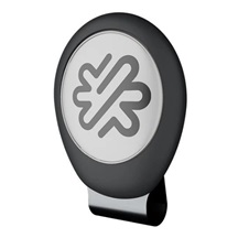 Pitchfix Gun Metal Golf Magnetic Cap Clip mit Ballmarker