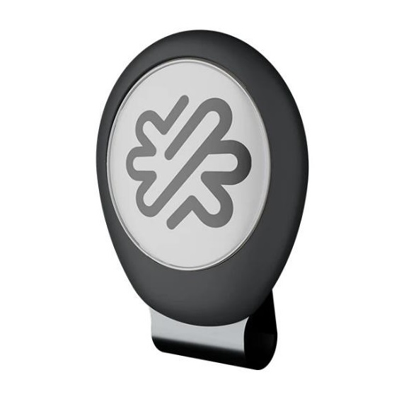 Pitchfix Gun Metal Golf Magnetic Cap Clip mit Ballmarker