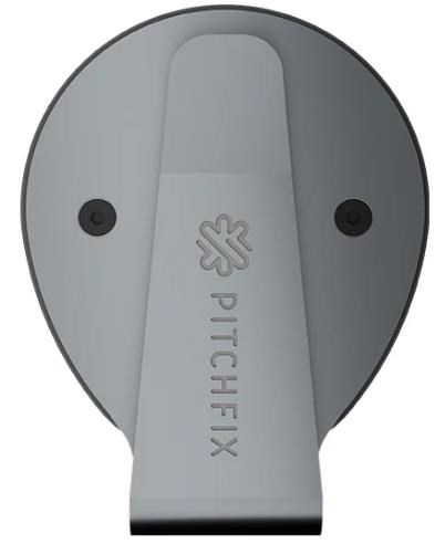 Pitchfix Gun Metal Golf Magnetic Cap Clip mit Ballmarker