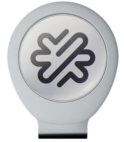 Pitchfix Weiss Golf Magnetic Cap Clip mit Ballmarker
