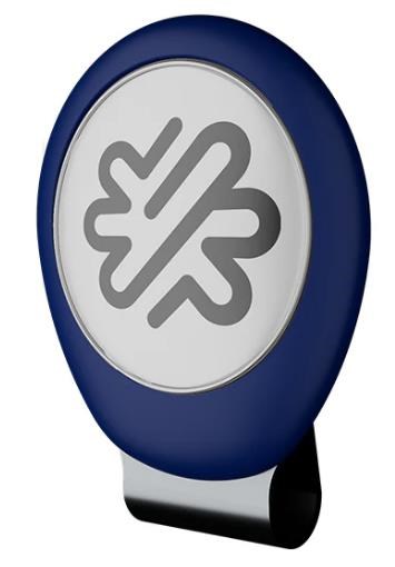 Pitchfix Dunkelblau Golf Magnetic Cap Clip mit Ballmarker