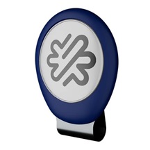 Pitchfix Dunkelblau Golf Magnetic Cap Clip mit Ballmarker