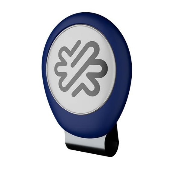 Pitchfix Dunkelblau Golf Magnetic Cap Clip mit Ballmarker