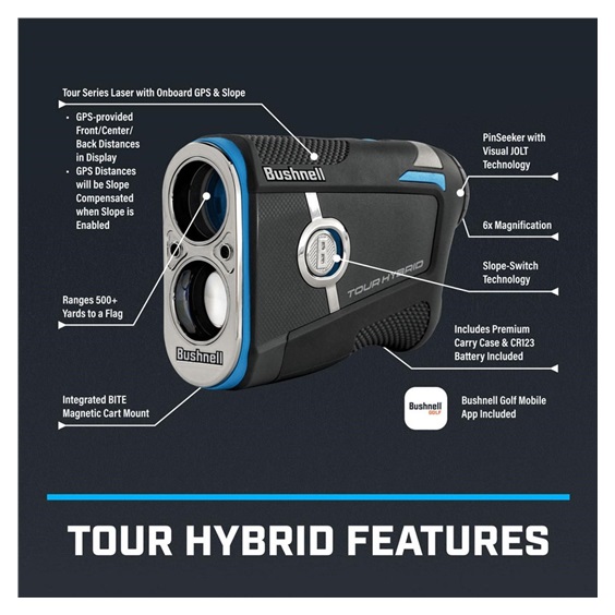Bushnell Tour Hybrid Laser-Entfernungsmesser