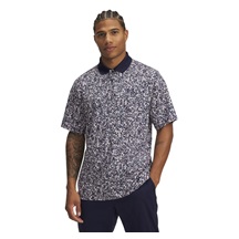 Under Armour Matchplay Printed Herren Poloshirt, blau/Blumendruck