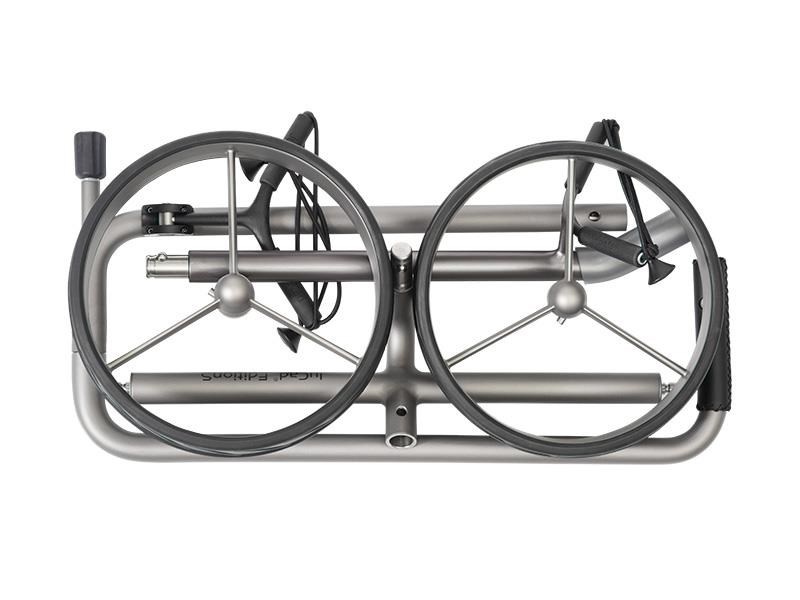 JuCad Edition S 2-rädrig Manuell Golftrolley + Tragetasche