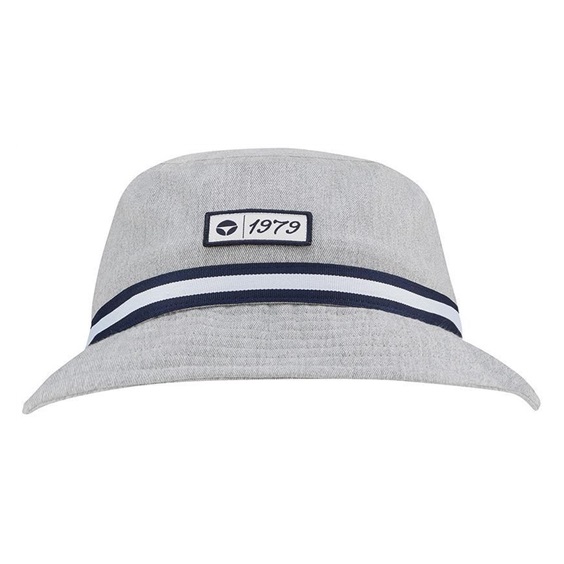 TaylorMade Vintage Twill Herren Bucket Hut, grau