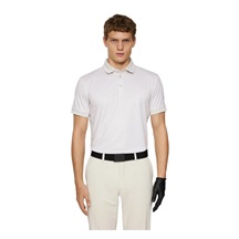 J.Lindeberg Tour Tech Print Herren Poloshirt, shadow bridge moonbeam