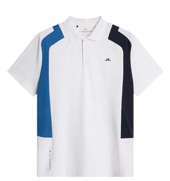 J.Lindeberg Legacy Herren Poloshirt, weiss