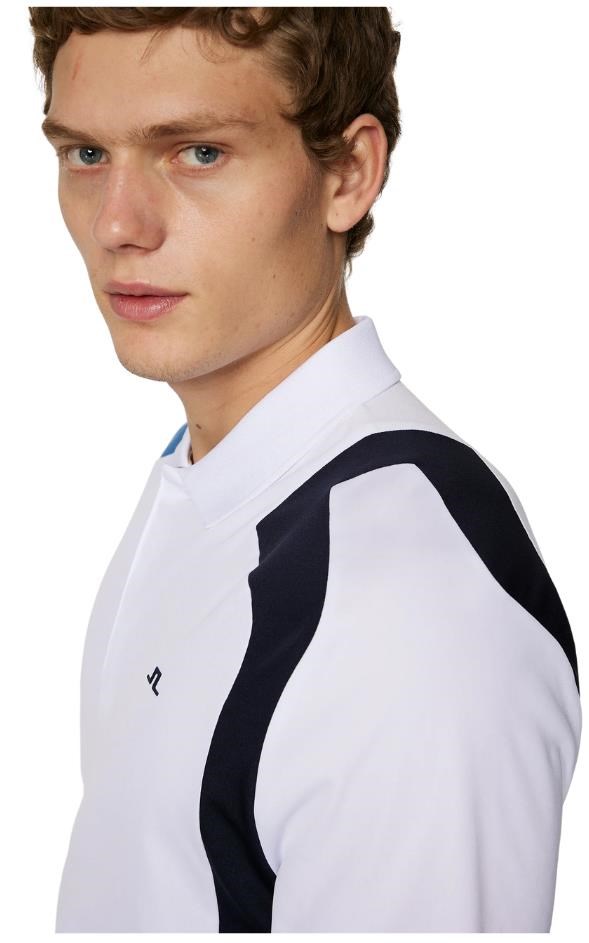 J.Lindeberg Legacy Herren Poloshirt, weiss