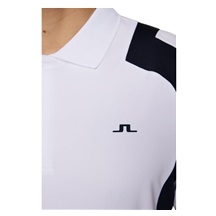 J.Lindeberg Legacy Herren Poloshirt, weiss
