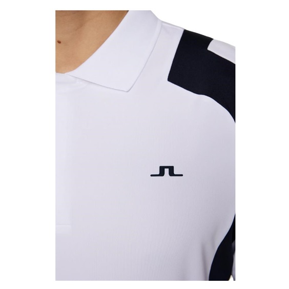 J.Lindeberg Legacy Herren Poloshirt, weiss