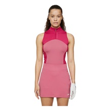 J.Lindeberg Tiana Sleeveless Damen Poloshirt, rose wine