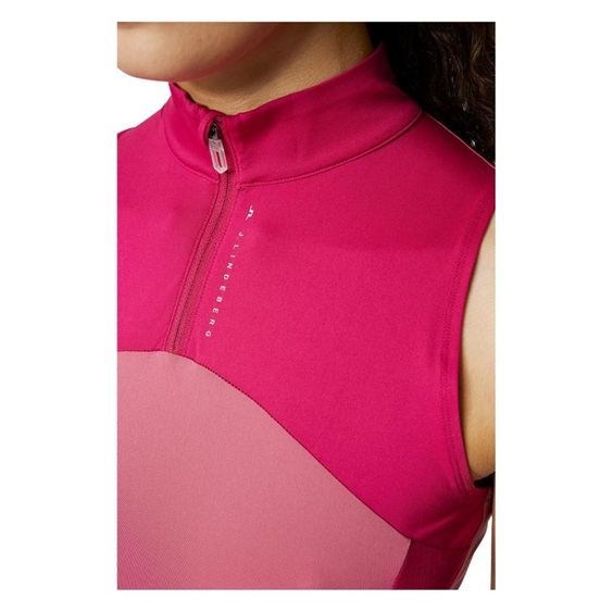 J.Lindeberg Tiana Sleeveless Damen Poloshirt, rose wine