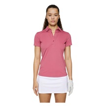 J.Lindeberg Tour Tech Damen Poloshirt, rose wine