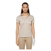 J.Lindeberg Caitlyn Damen Polo, shadow bridge khaki