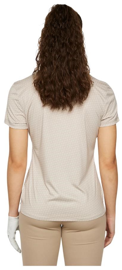 J.Lindeberg Caitlyn Damen Polo, shadow bridge khaki
