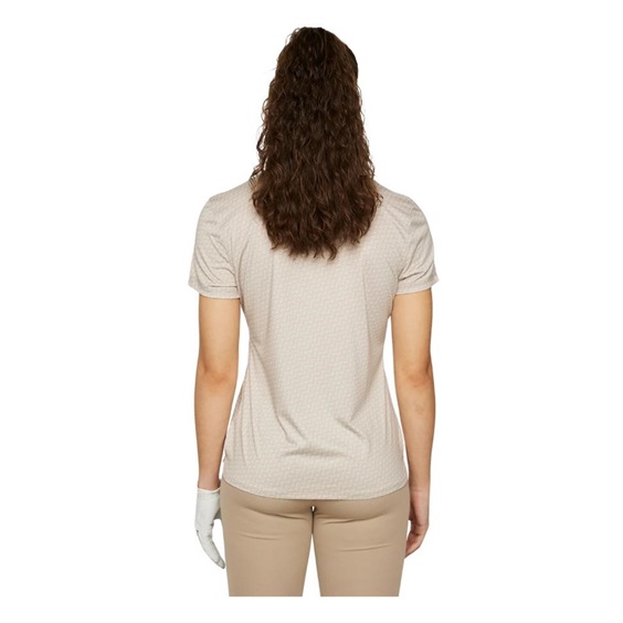 J.Lindeberg Caitlyn Damen Polo, shadow bridge khaki