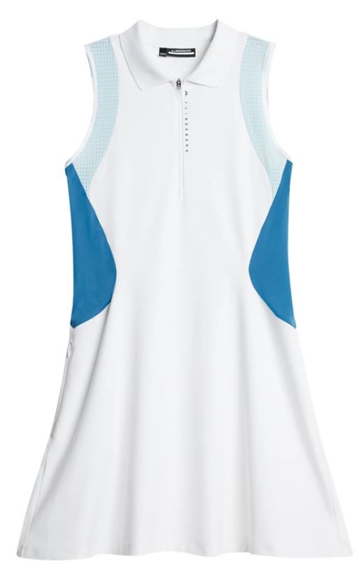 J.Lindeberg Krissi Damen Golfkleid, weiss
