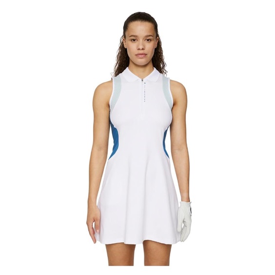 J.Lindeberg Krissi Damen Golfkleid, weiss