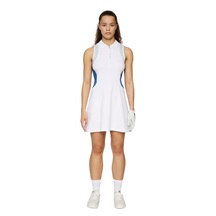 J.Lindeberg Krissi Damen Golfkleid, weiss