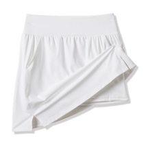 Travis Mathew Game Set Match Long Golfrock, weiss